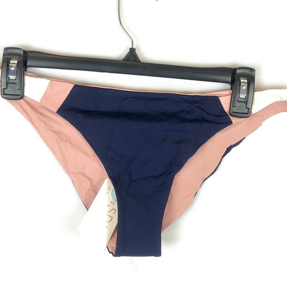 L Space Women’s Color Block Johnny Bikini Bottom Size Large